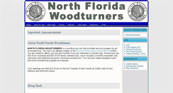 Desktop Screenshot of n-fl-woodturners.org