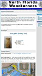 Mobile Screenshot of n-fl-woodturners.org